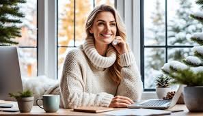 casual winter outfit ideas for work from home