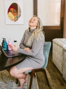 casual winter outfit ideas for work from home