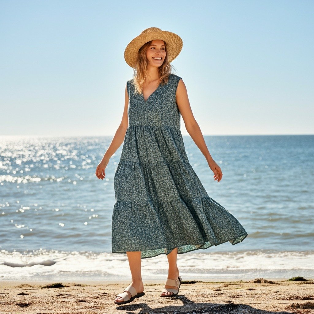 cotton dresses for summer​
