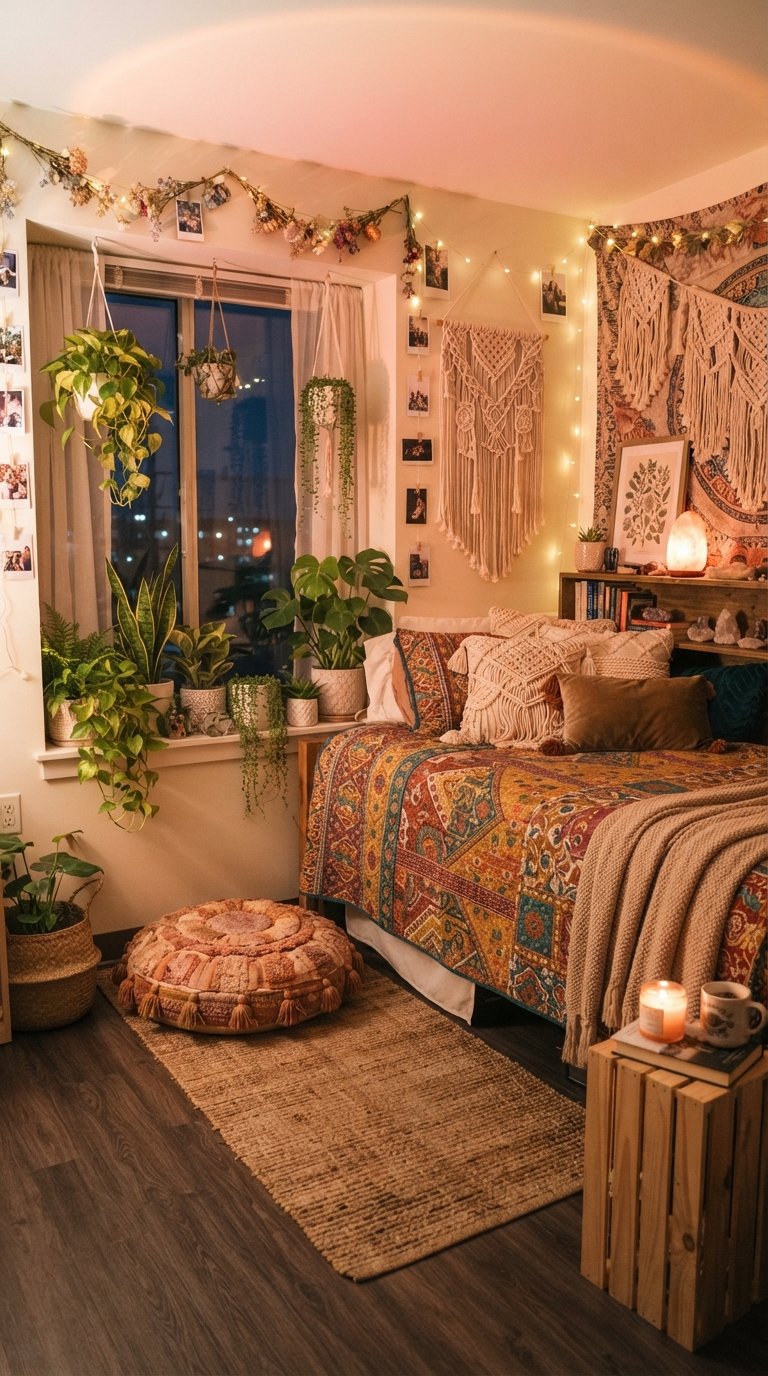 how to decorate a small living room for Christmas on a budget