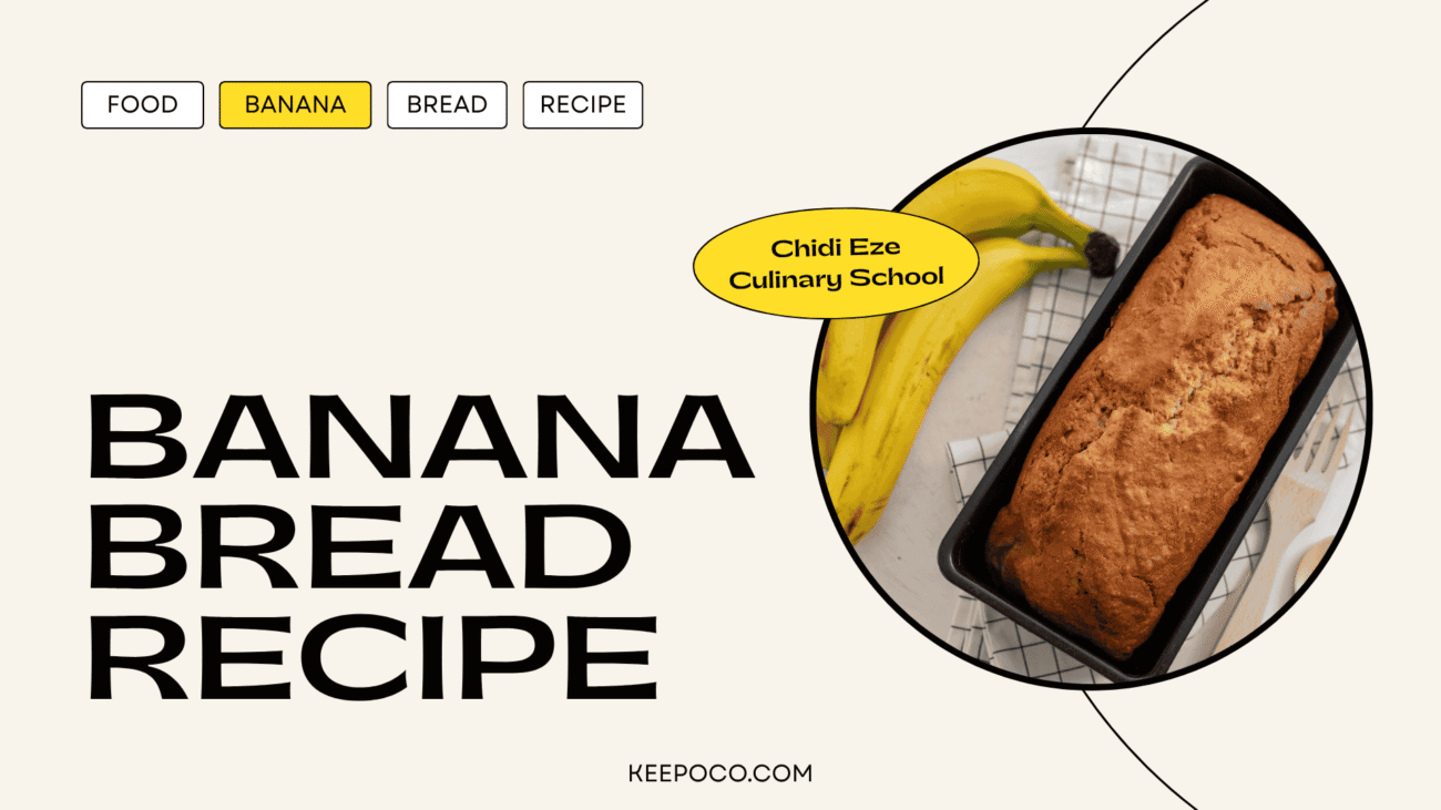 easy banana bread recipe 3 bananas