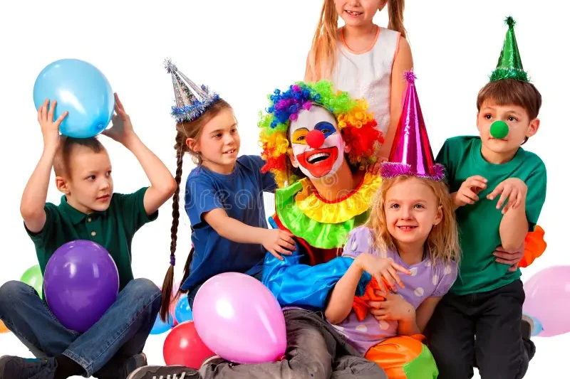 Simple Clown Makeup Ideas for Kids Parties