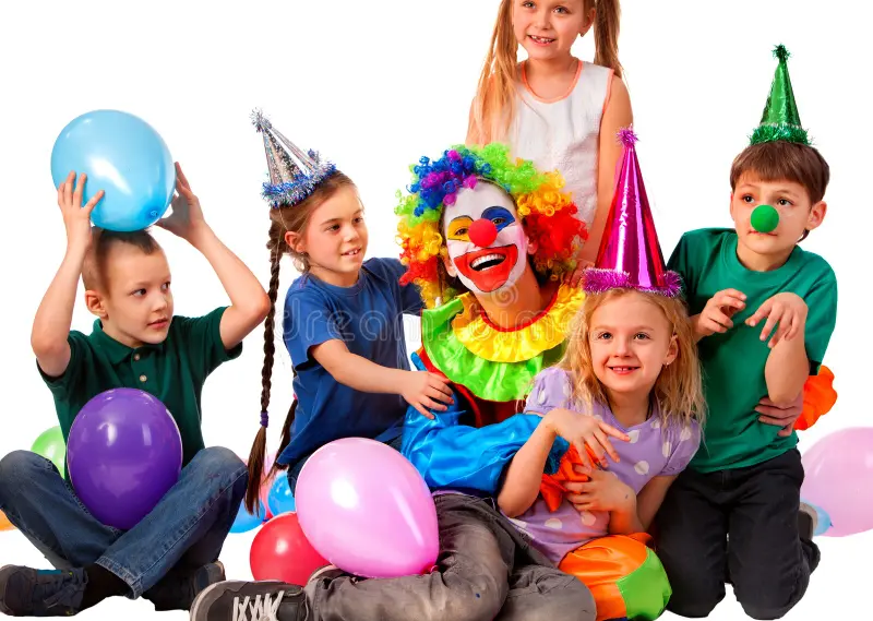 Simple Clown Makeup Ideas for Kids Parties