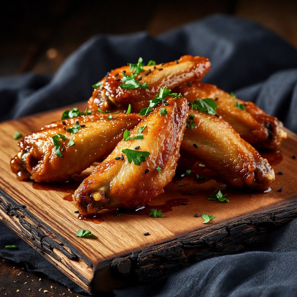 Crispy Honey Garlic Wings That Are Irresistibly Addictive