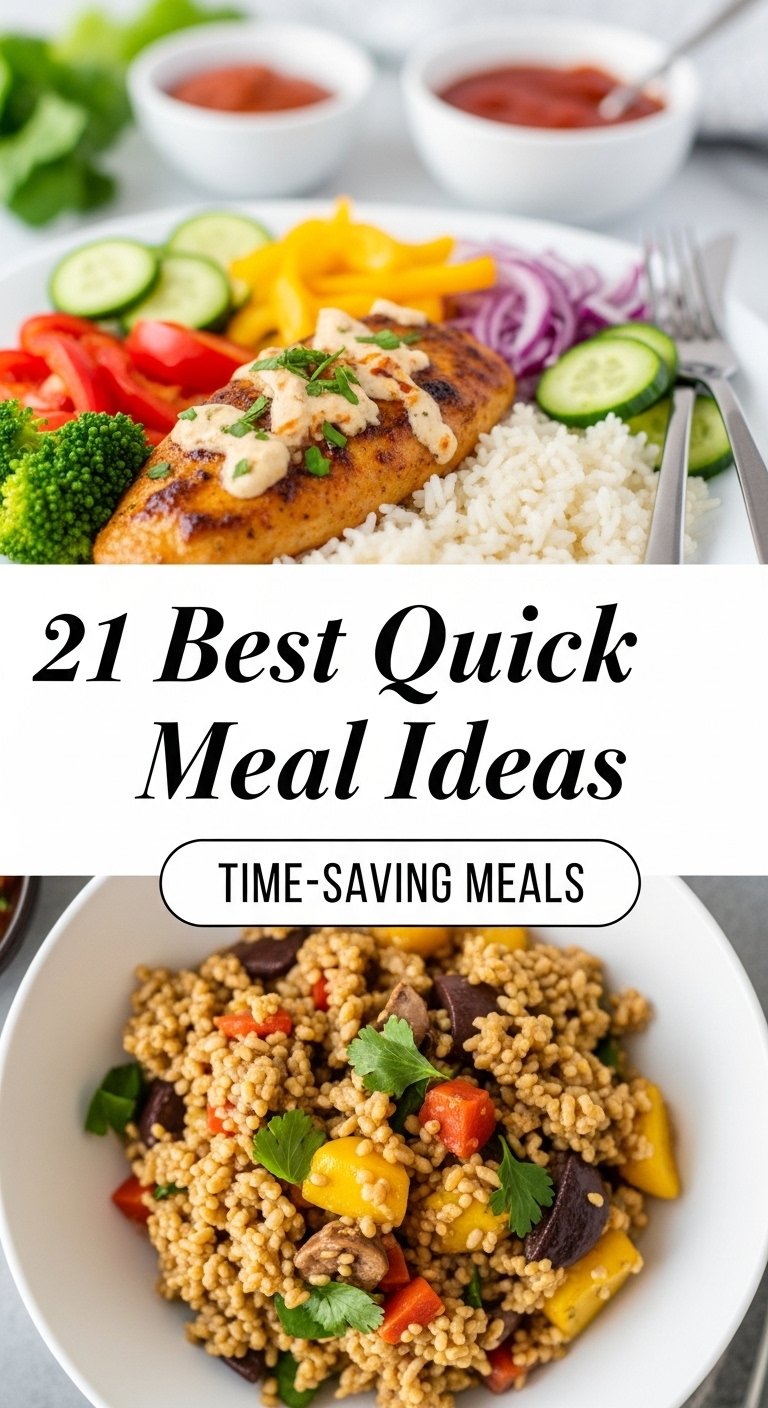 21 Best Quick Dinner Ideas for Saving Time in 2026 – Easy & Delicious Meals