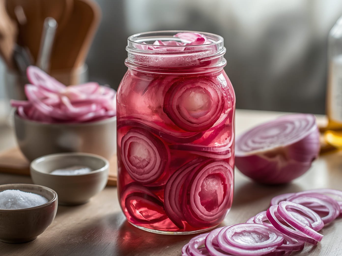 Quick Pickled Red Onions