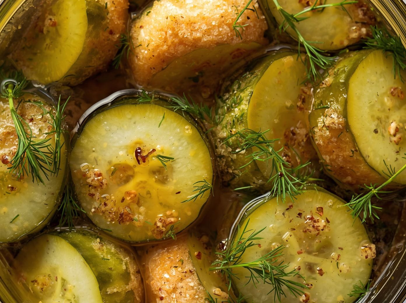 Bread and Butter Pickle Recipe with Brown Sugar (Easy & Crunchy)